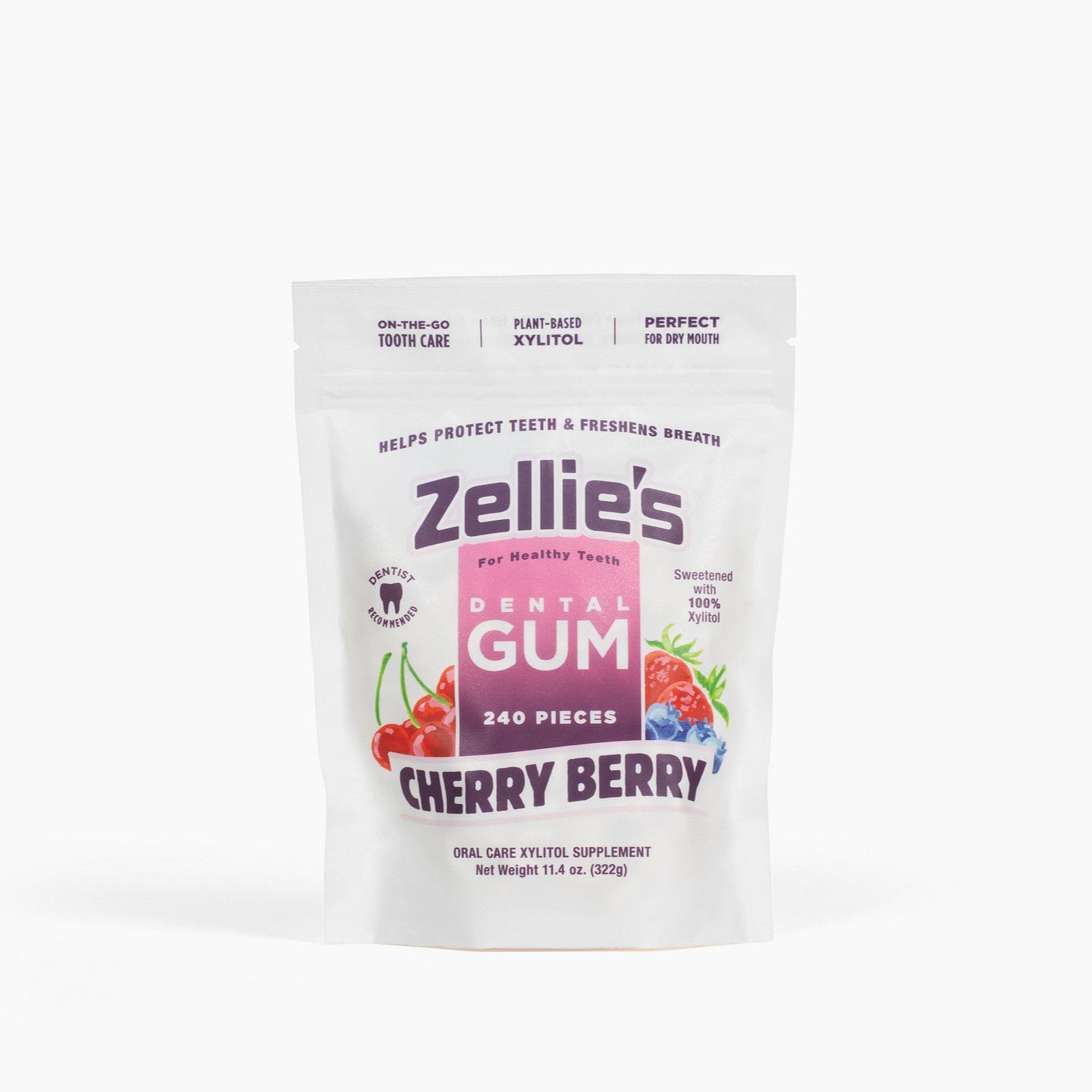 CHERRY BERRY Xylitol Dental Gum