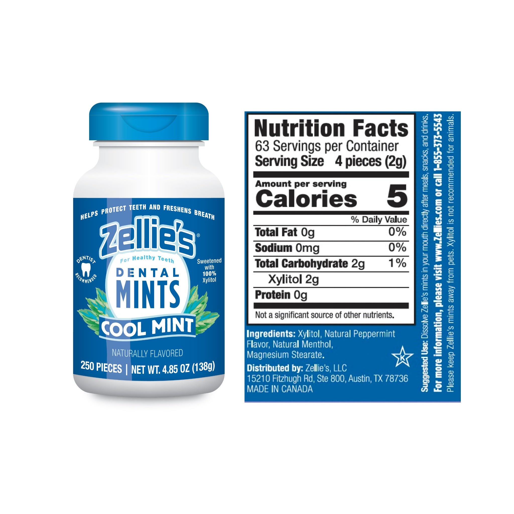 COOL MINT Xylitol Dental Mints