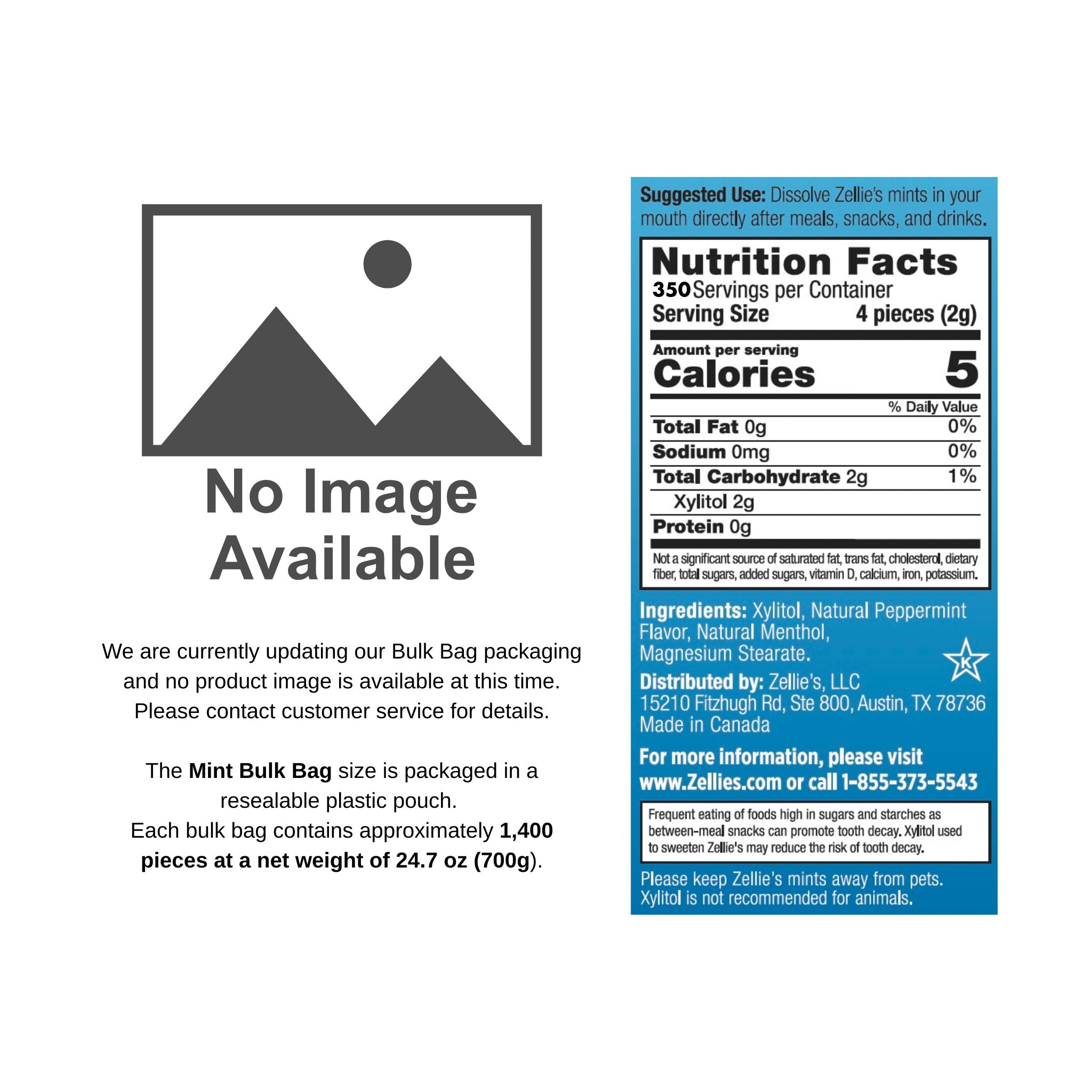 COOL MINT Xylitol Dental Mints